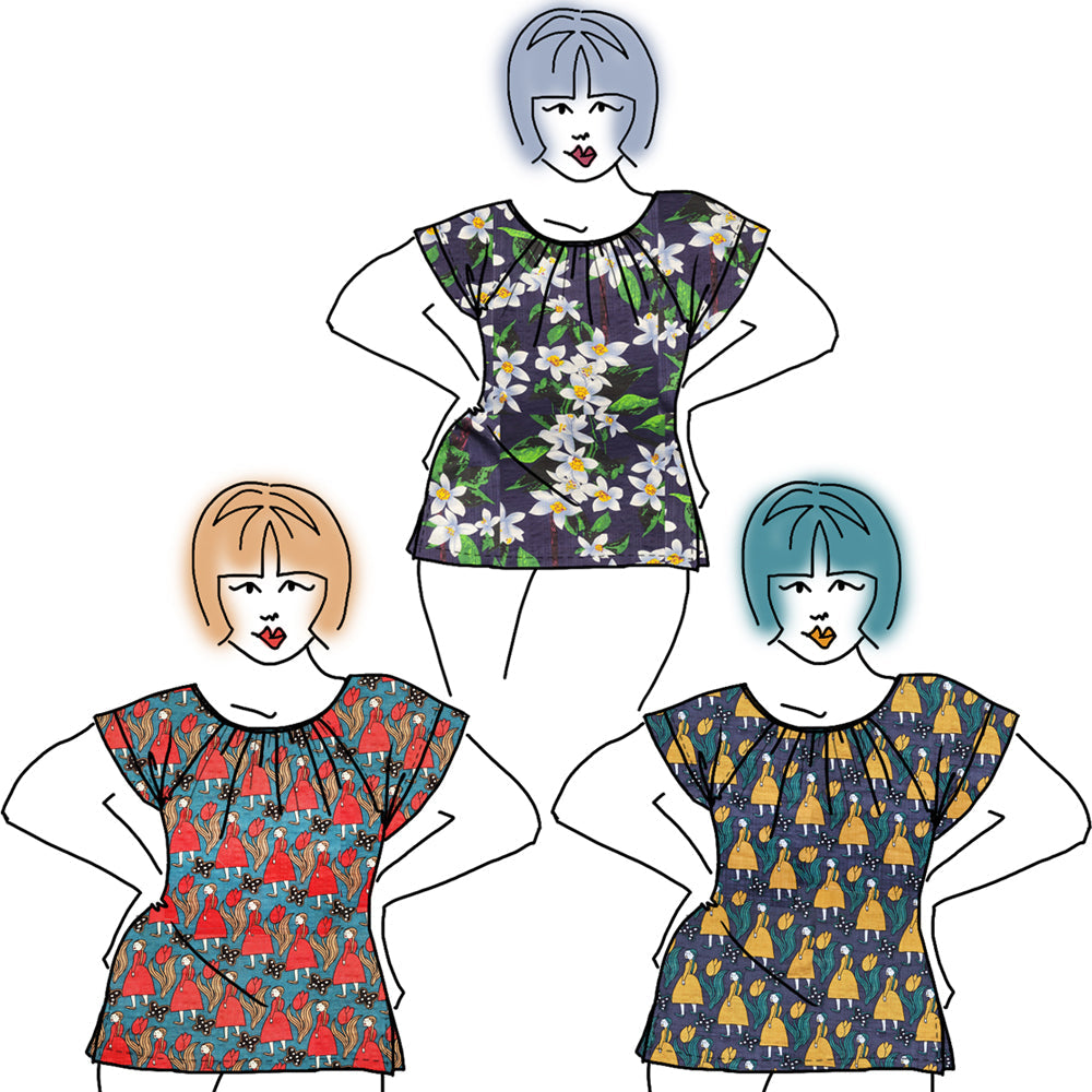 OLLY Print Blouse