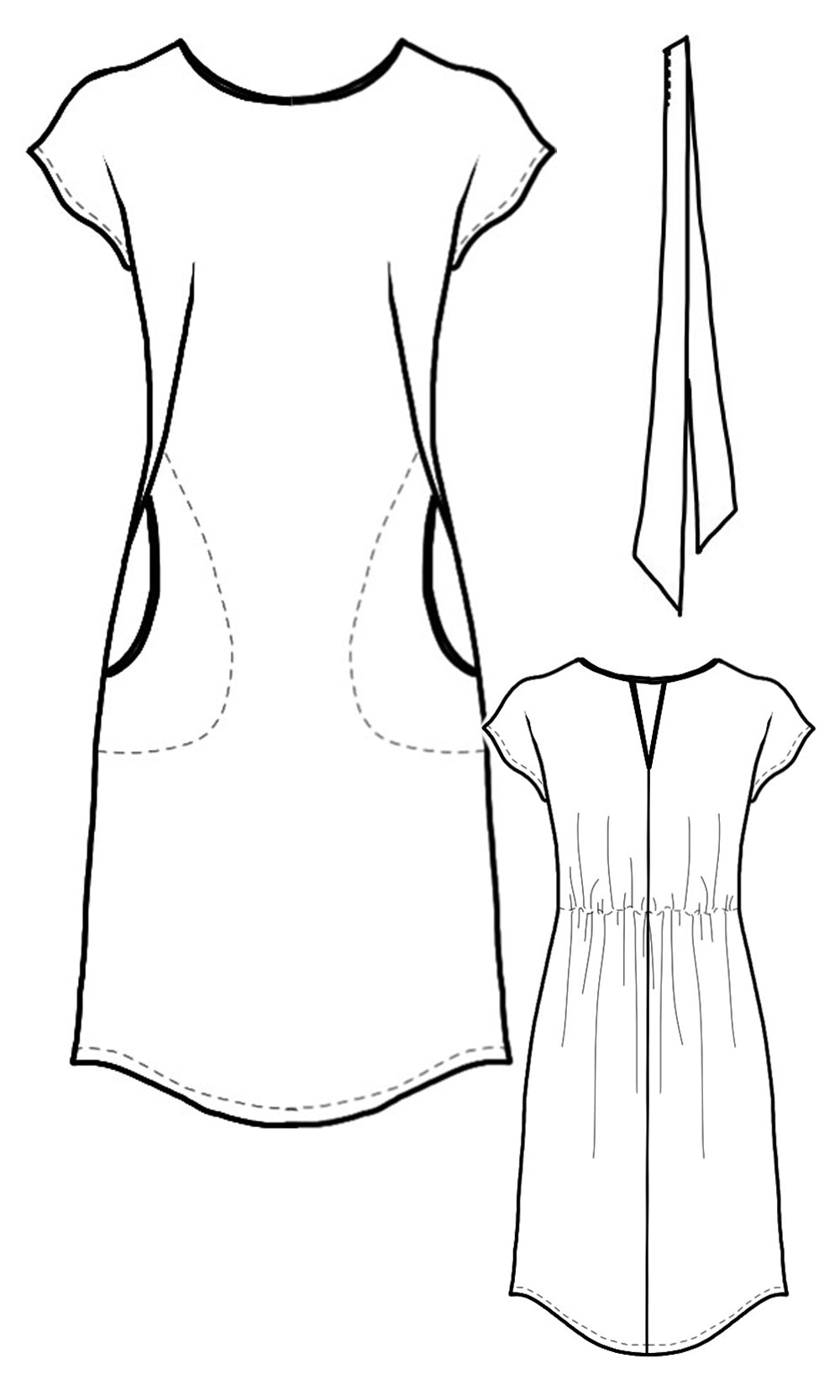 BEATRICE Fly Shift in NAVY