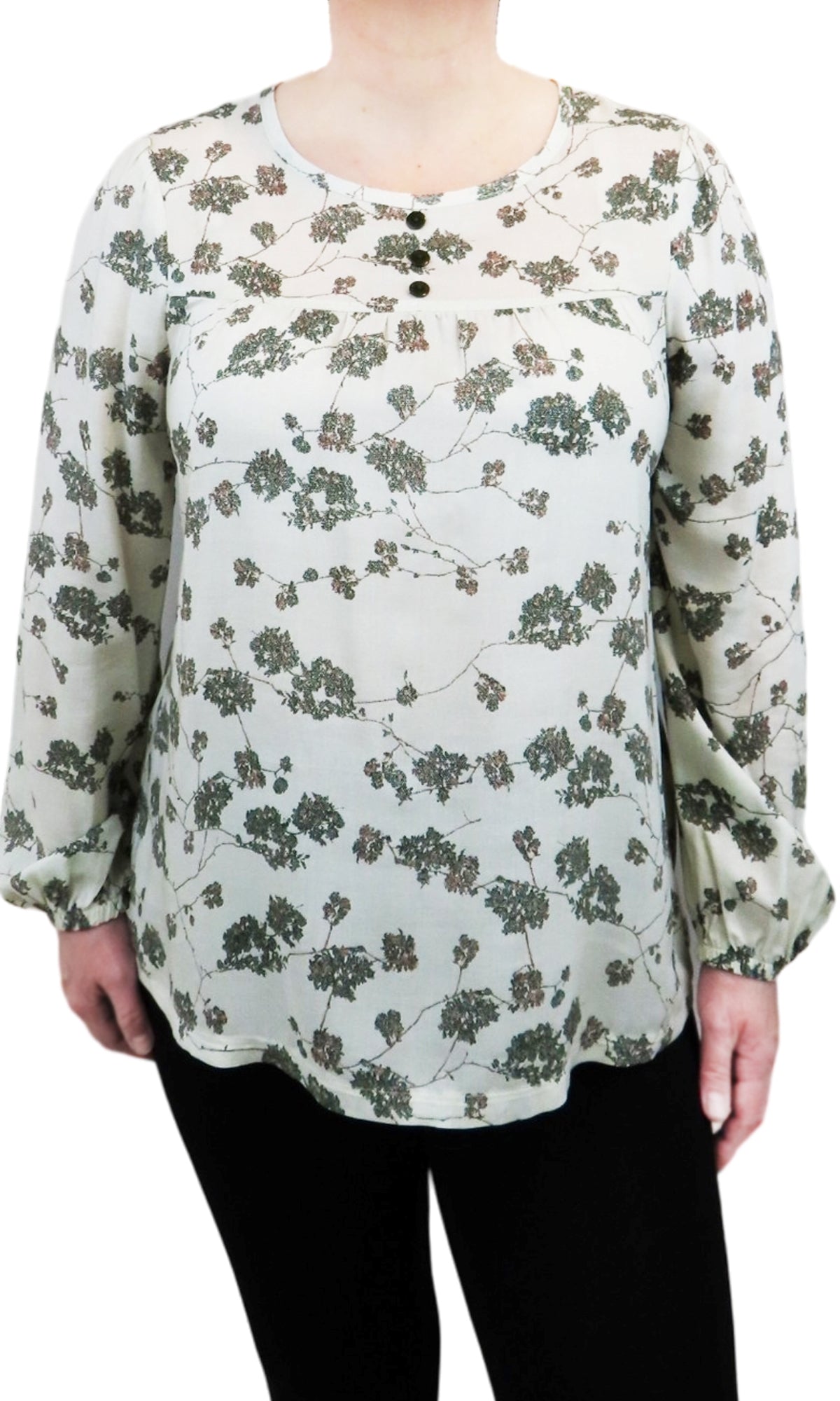 CELESTE Canvas Shade Blouse - FINAL SALE!