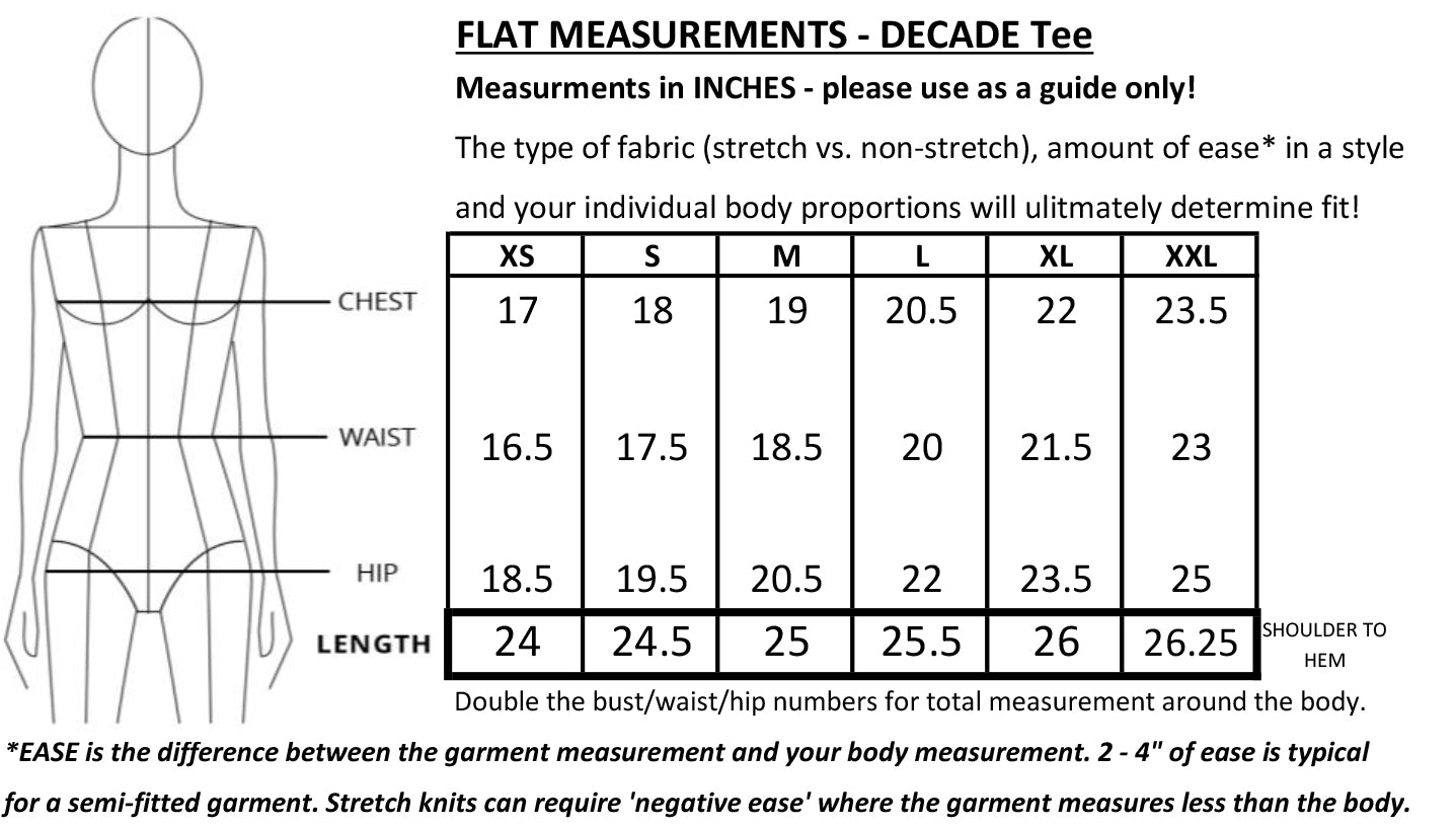 DECADE Eras Tee - 60s POWER