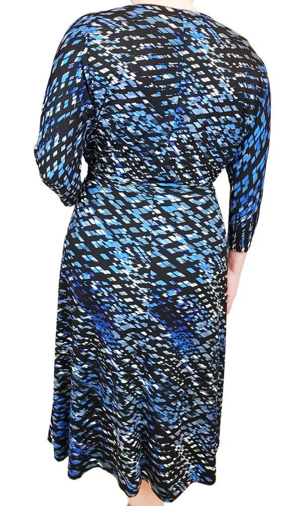 LEIGH Diamond Slouch Dress in DENIM - FINAL SALE!