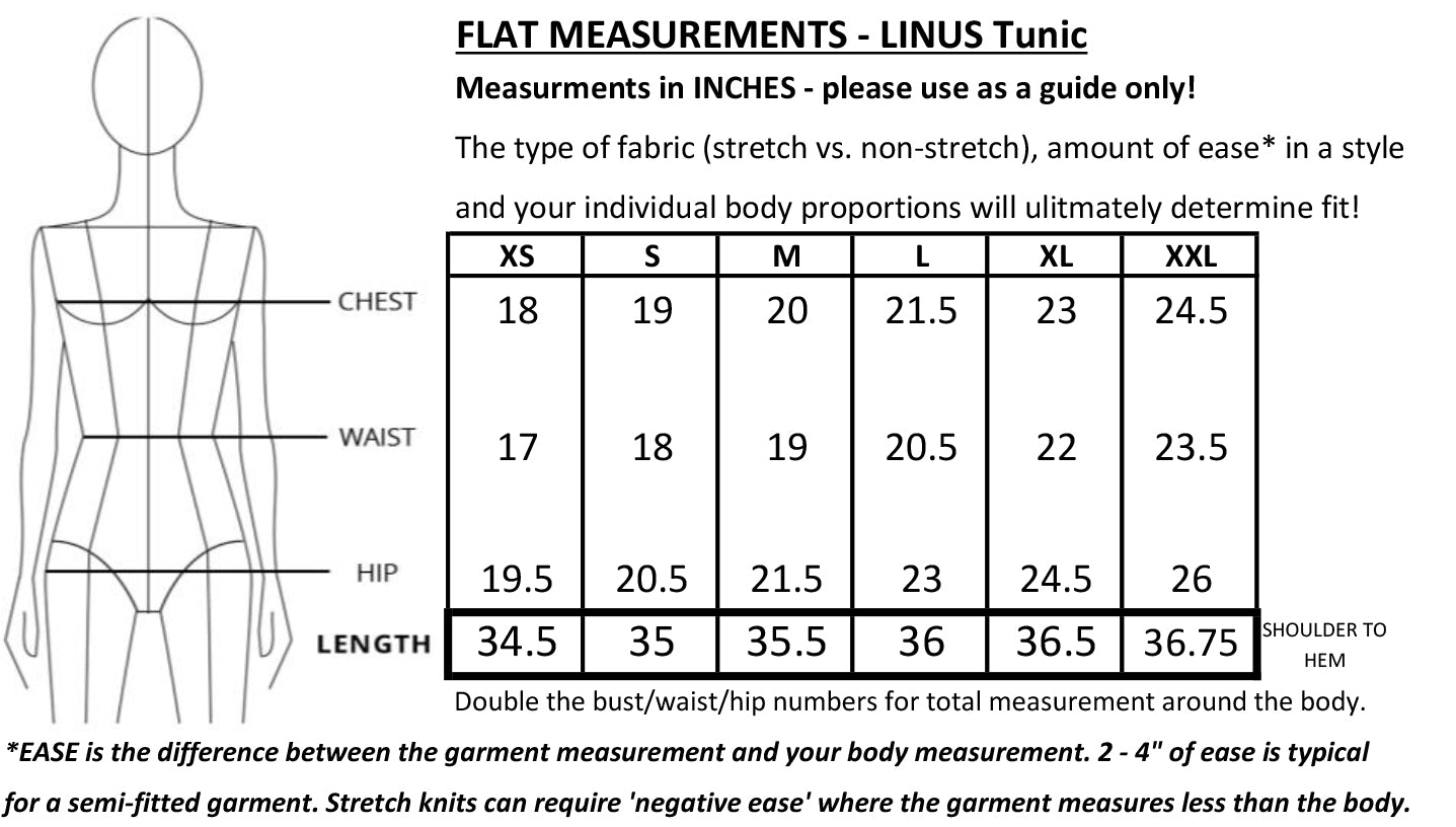 LINUS Jacquard Tunic - NAVY