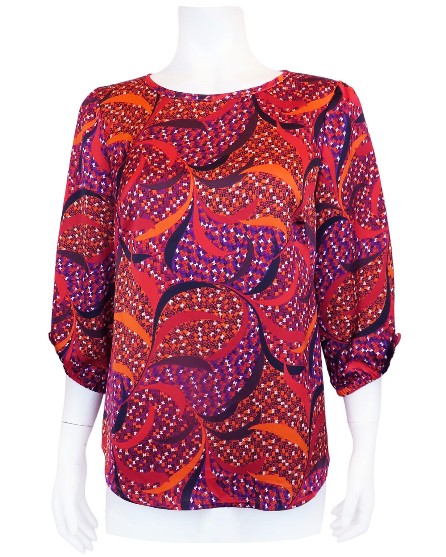 LUSTRE Blouse - PUMPKIN Plume - FINAL SALE!