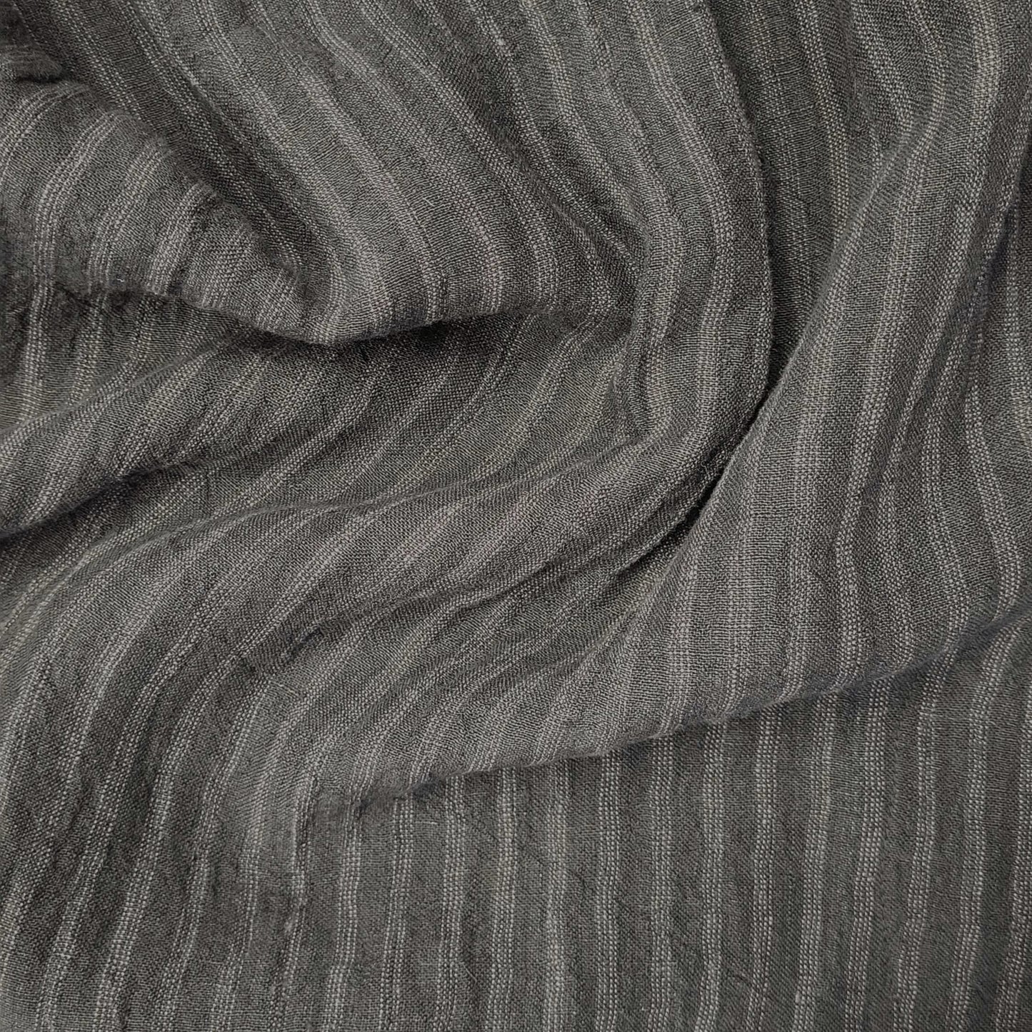 ETTA Rumple Dress - GREY STRIPE