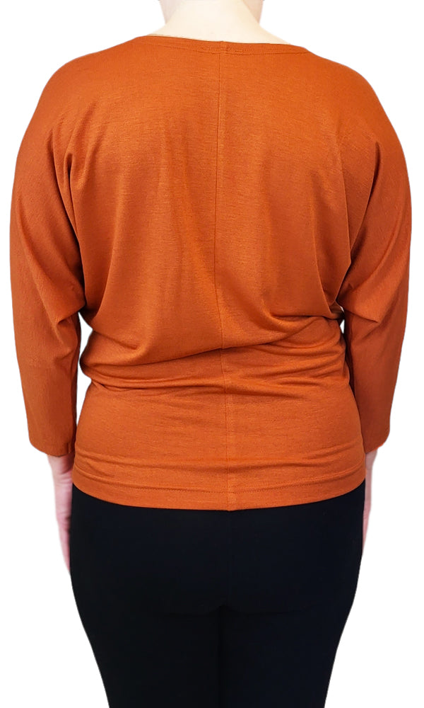 JOEL Slouch Tee - RUSSET