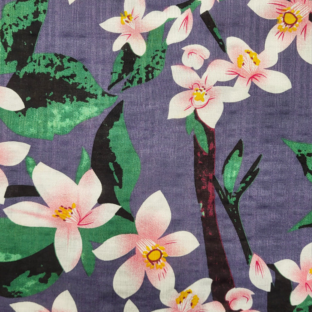 OLLY Print Blouse - HAWAII MIST