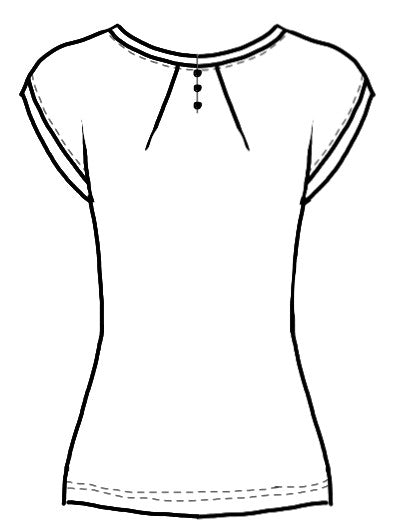 CORA Dark Floral Tee - FINAL SALE