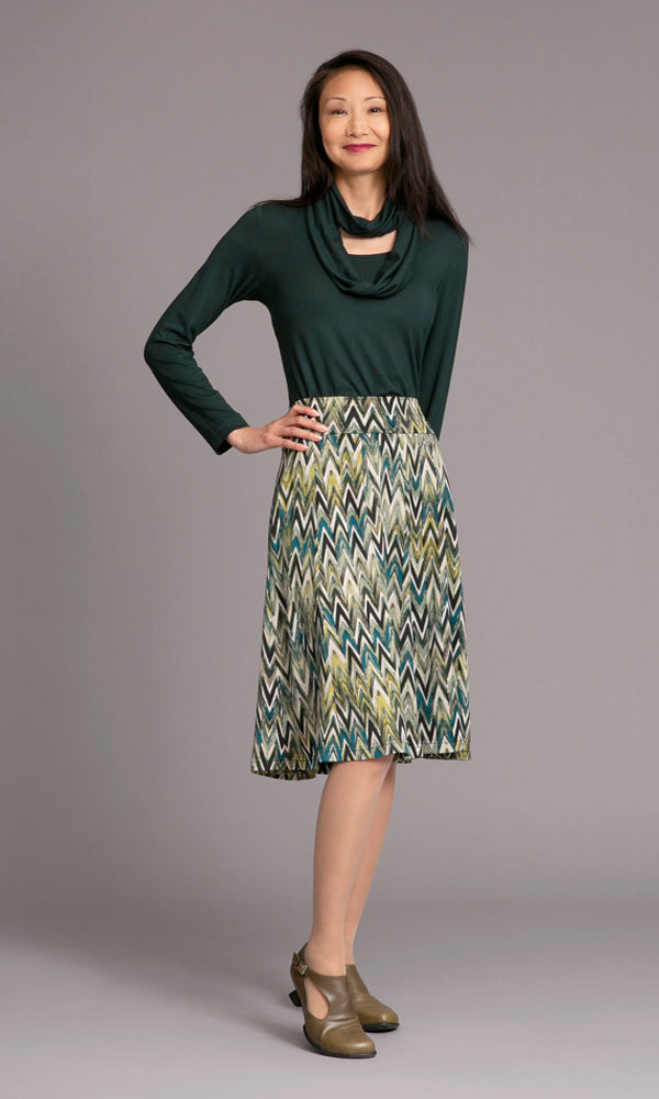 adjustable scarf top made from eco-friendly lyocell Made in Canada