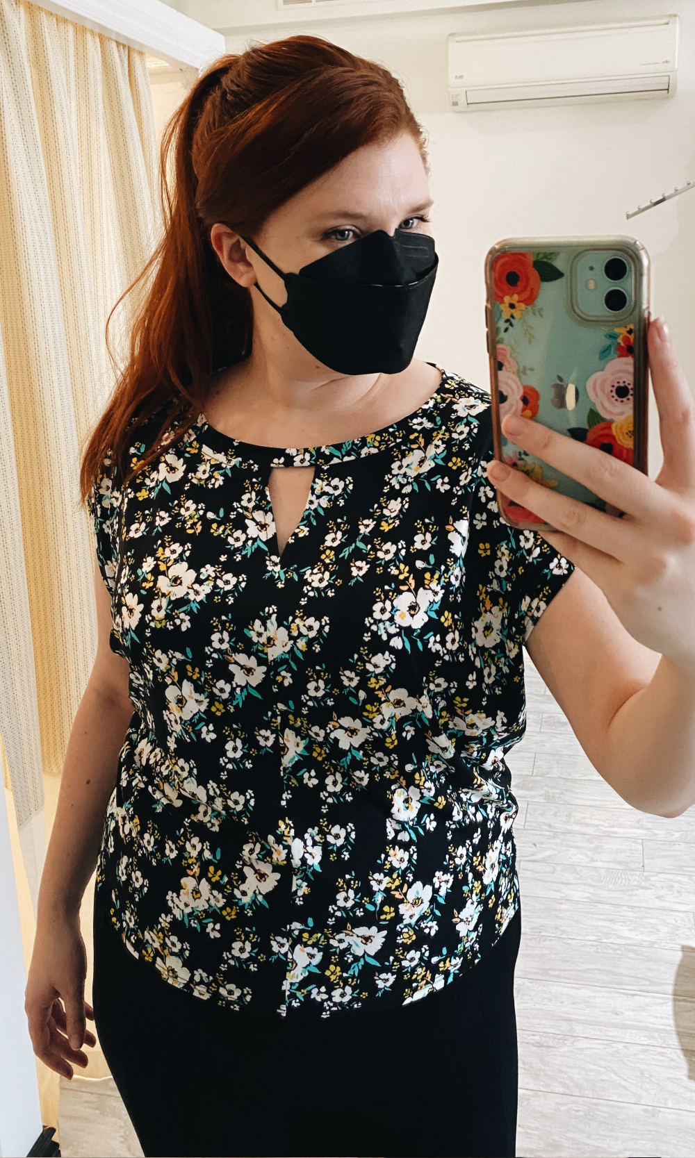 GEMMA Prairie Floral Slouch Tee (2 cols) - FINAL SALE