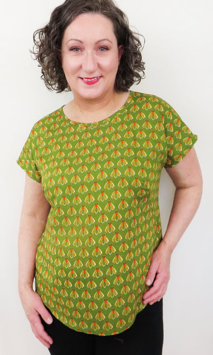 BEA Fly Blouse in KIWI