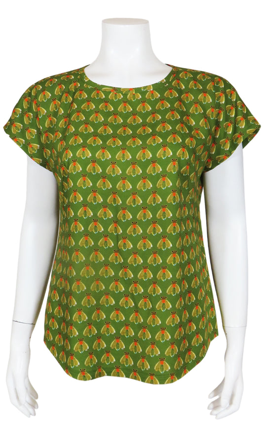 BEA Fly Blouse in KIWI