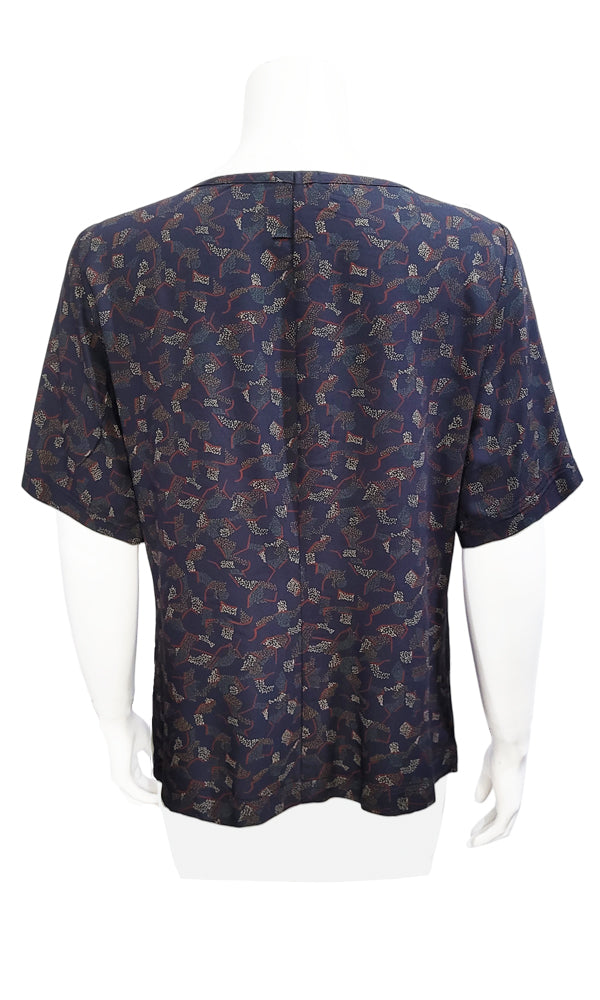 CECIL Box Blouse - NIGHT HEX