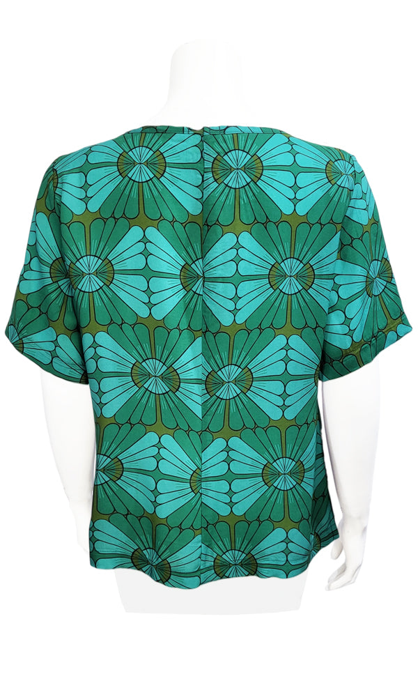 CECIL Box Blouse - VINTAGE TILE