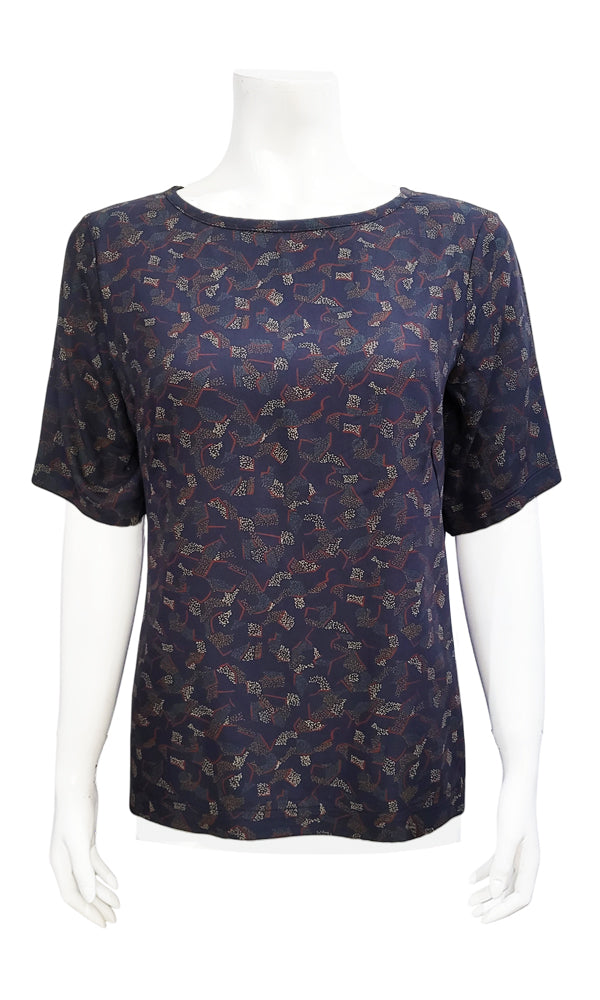 CECIL Box Blouse - NIGHT HEX