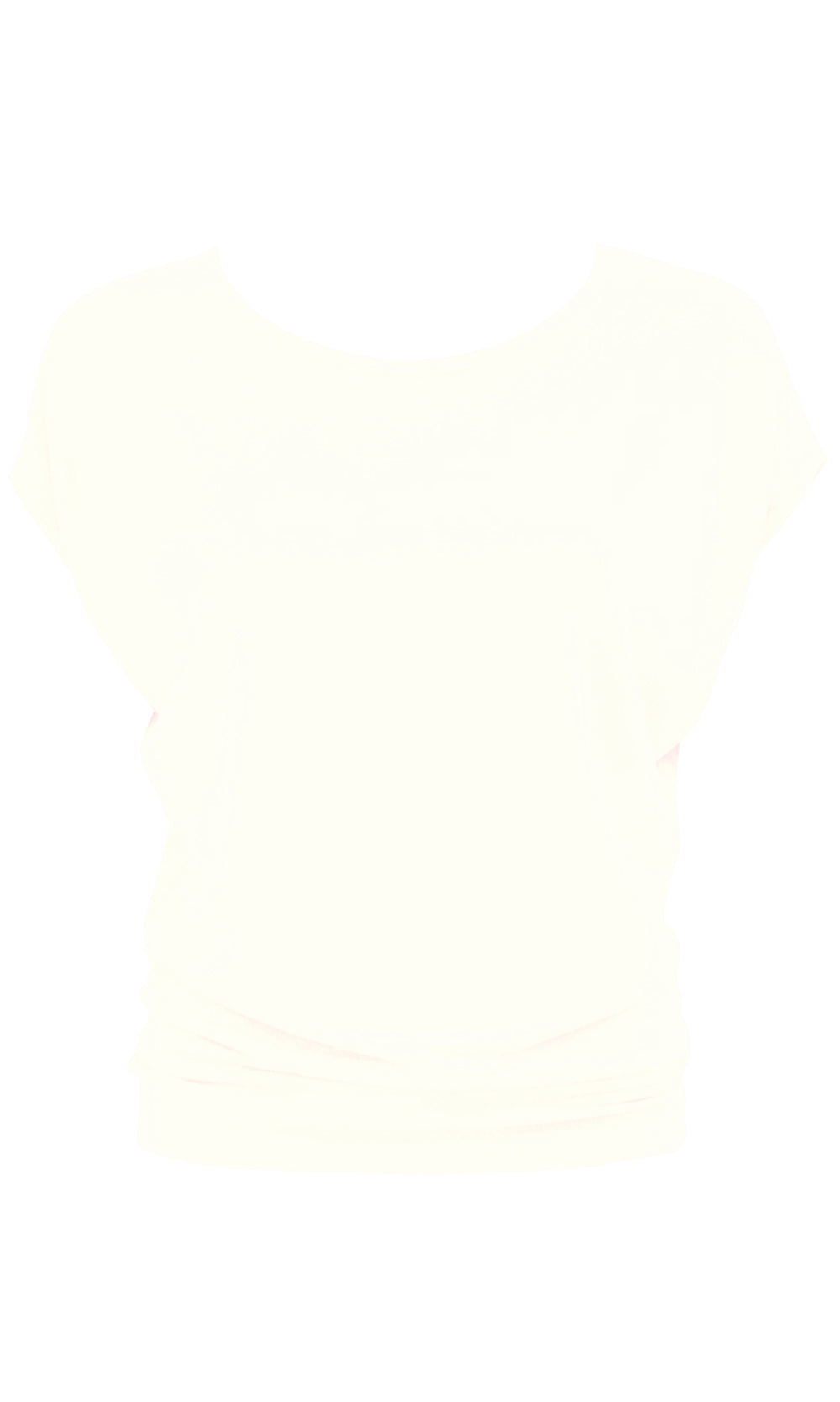 CHARLES Slouch Tee - IVORY