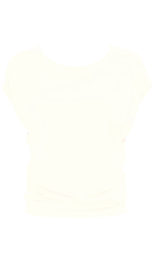 CHARLES Slouch Tee - IVORY