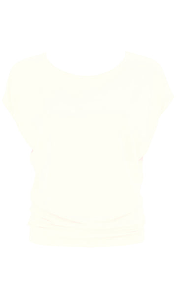 CHARLES Slouch Tee - IVORY
