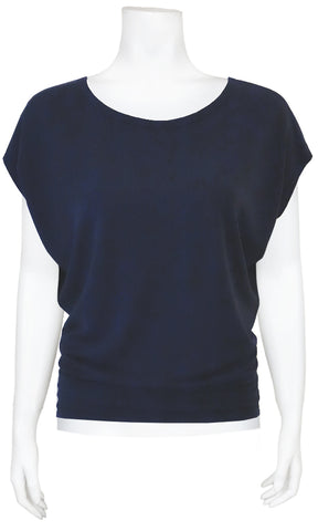 CHARLES Slouch Tee - NAVY