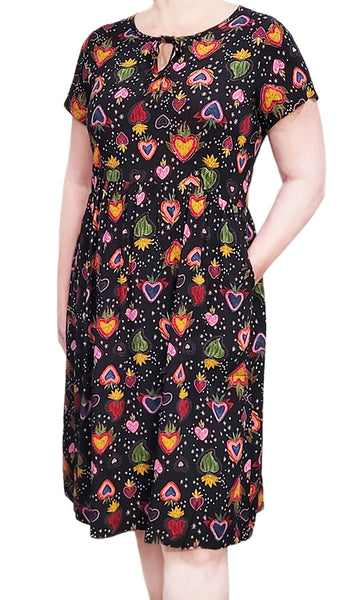 CLEMENTINE Flaming Hearts Dress