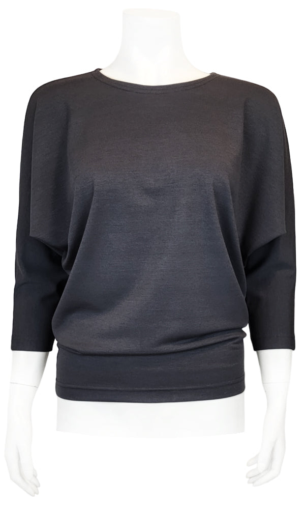 JO Bamboo Slouch Tee - CHARCOAL