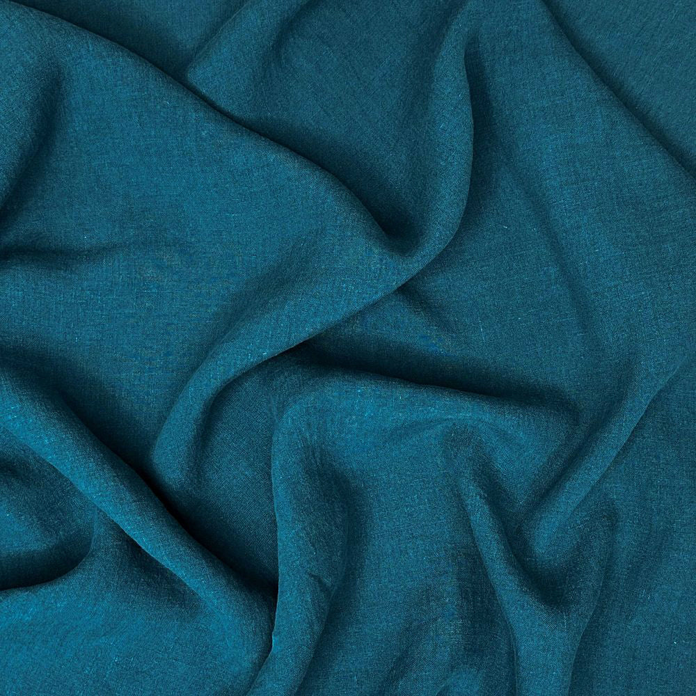 OTIS Rumple Blouse - TEAL SANDWASH