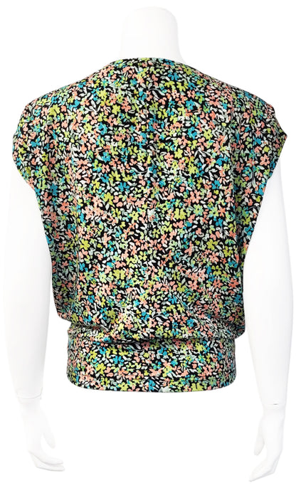 BOWEN Slouch Cowl Tee - PIMENTO POSEY