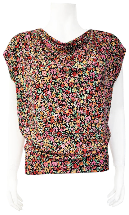 BOWEN Slouch Cowl Tee - PINK POSEY