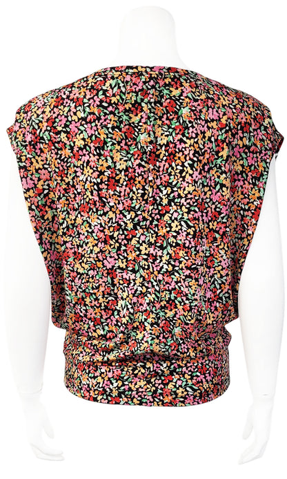 BOWEN Slouch Cowl Tee - PINK POSEY