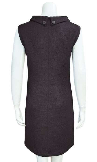 LINUS Jacquard Tunic - SMOKY BROWN