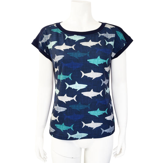 MARINA Deep Sea Tee - SHARK