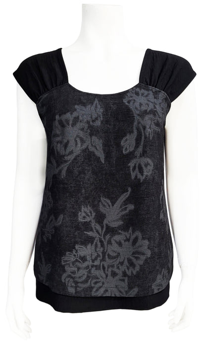 TWAIN Inversible Blouse - QuickSilver