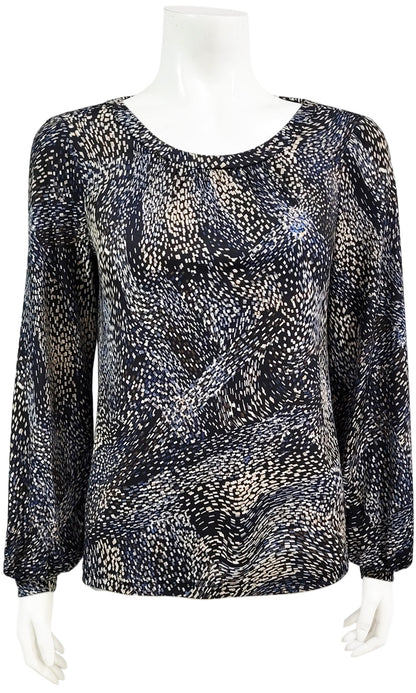 GWEN Starry Night Blouse - BLUE