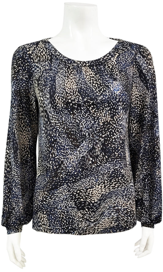 GWEN Starry Night Blouse - BLUE