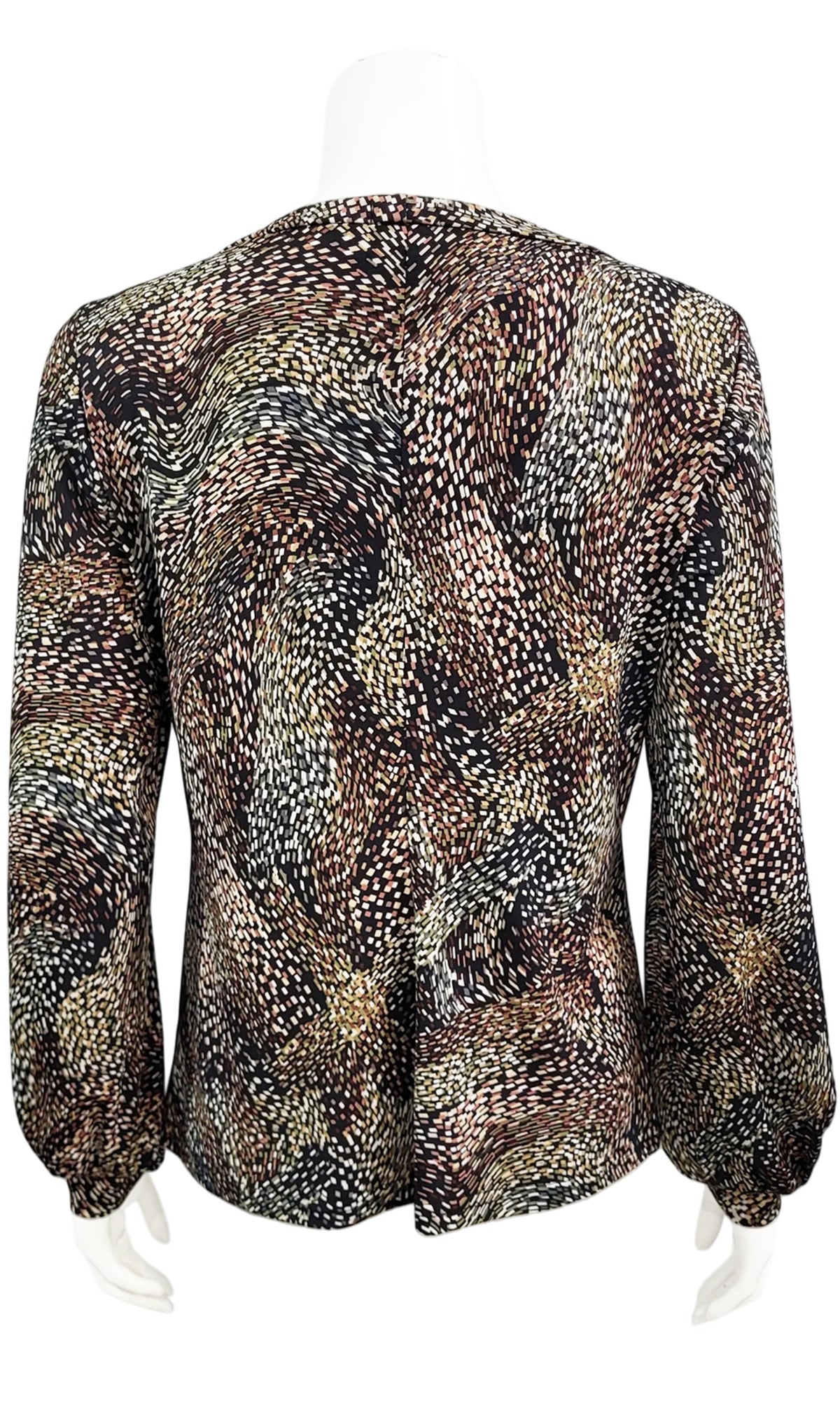 GWEN Starry Night Blouse - BROWN