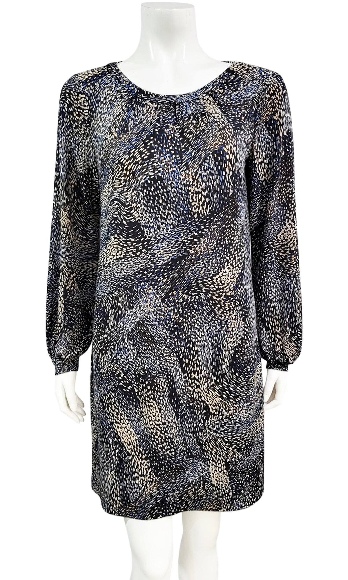 GWYNETH Starry Night Dress - BLUE