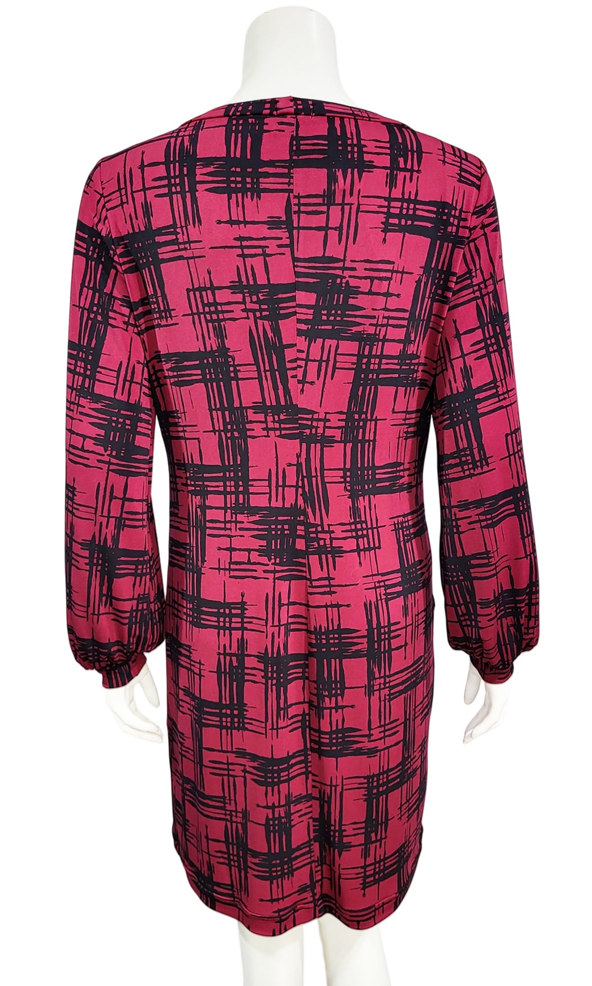 GWYNETH Hopscotch Dress - CHERRY