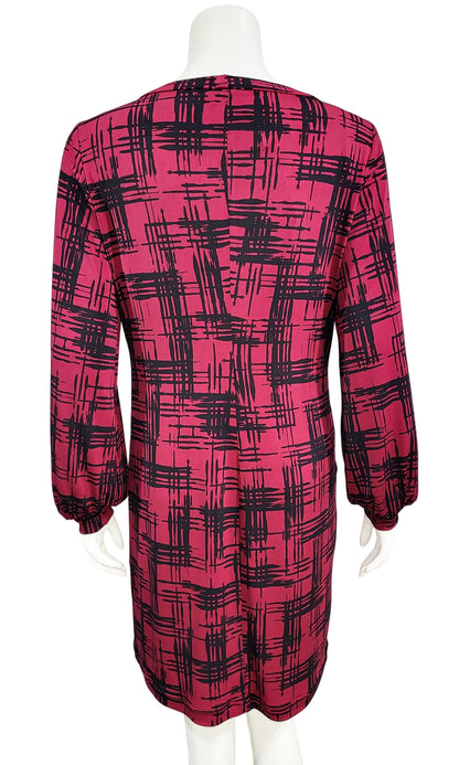 GWYNETH Hopscotch Dress - CHERRY