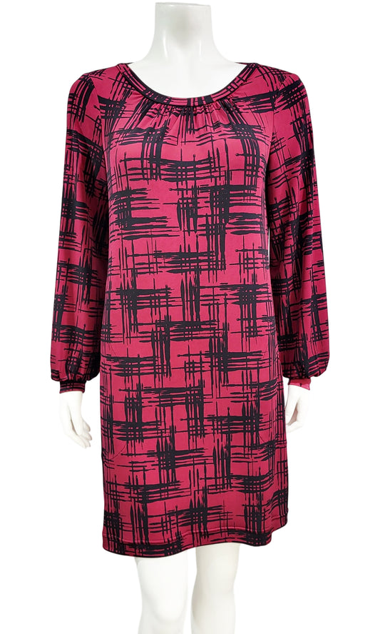 GWYNETH Hopscotch Dress - CHERRY