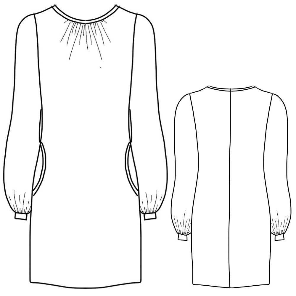 GWYNETH Vintage Rose Dress