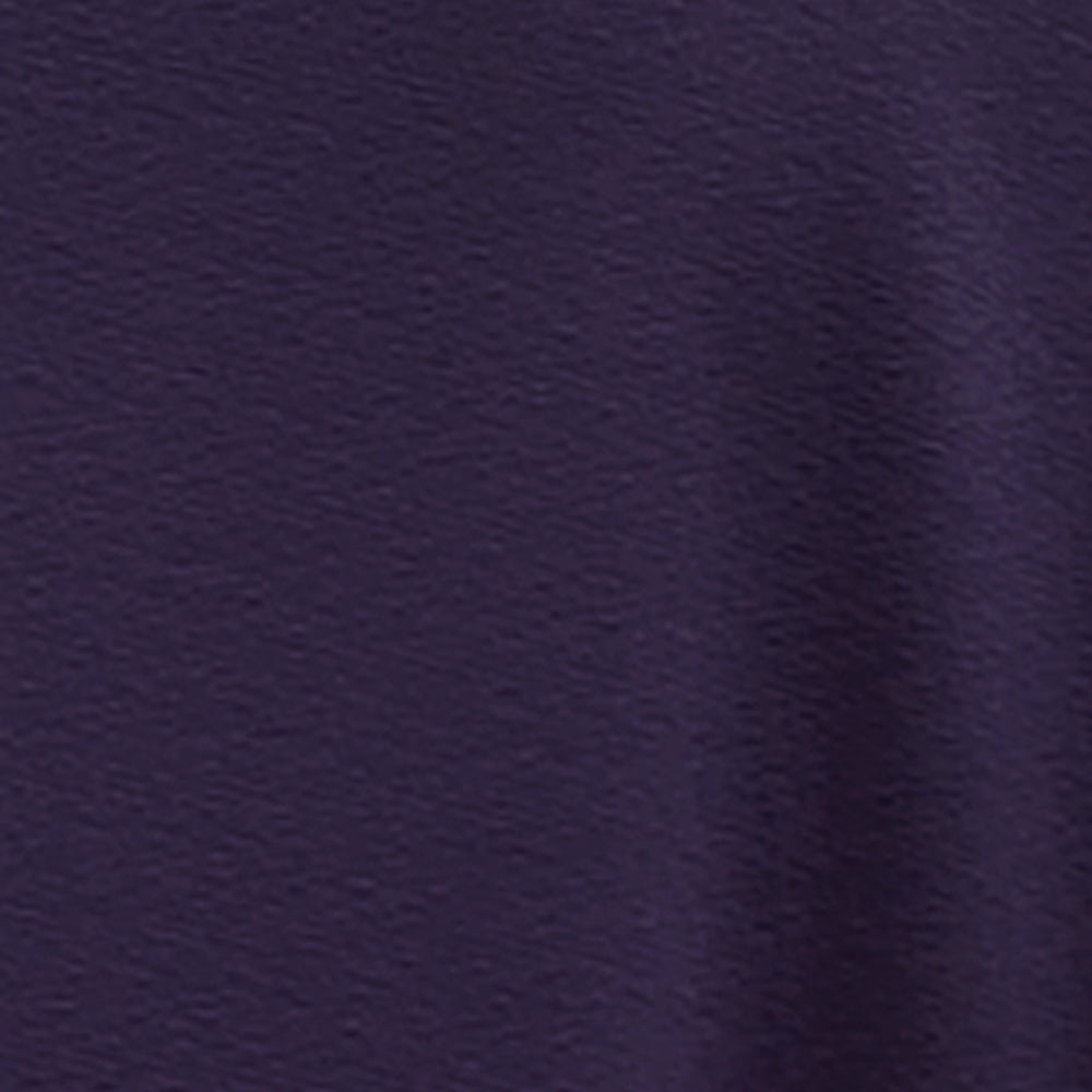 CHARLIE Willow Crepe Slouch Tee - DEEP PURPLE
