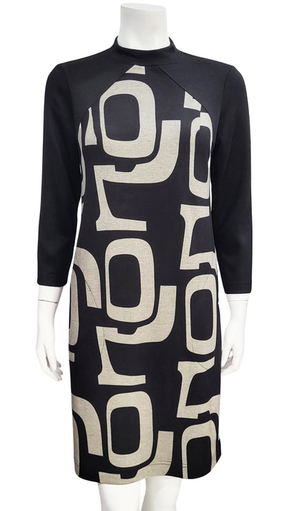VICTORIA Mock Neck Dress - LETTERS