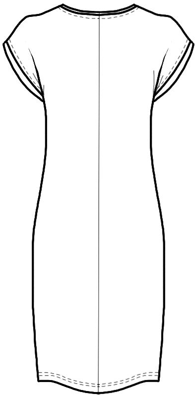 CASSANDRA Orange Fusion Dress - FINAL SALE