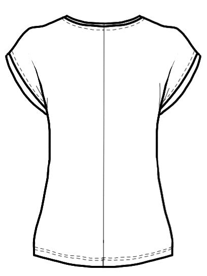 CORA Dark Floral Tee - FINAL SALE