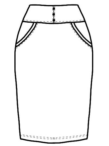 SIRI Silhouette Skirt - FINAL SALE