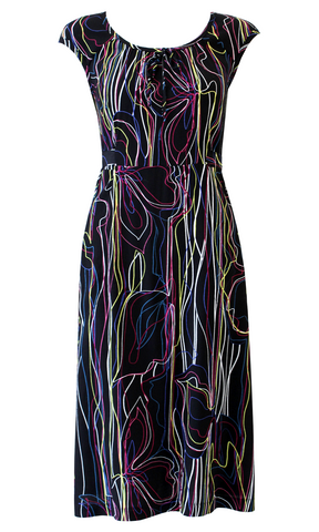 DELILAH Neon Lines Dress
