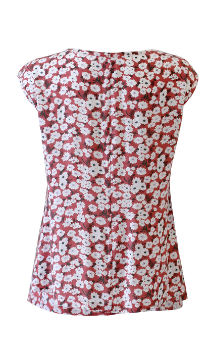 DELLA Heather Bloom Blouse (3cols) - FINAL SALE