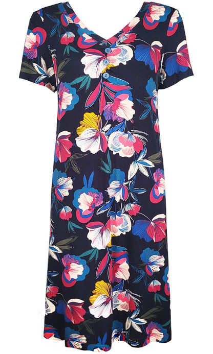 DELPHINE Fantasy Floral Dress - FINAL SALE