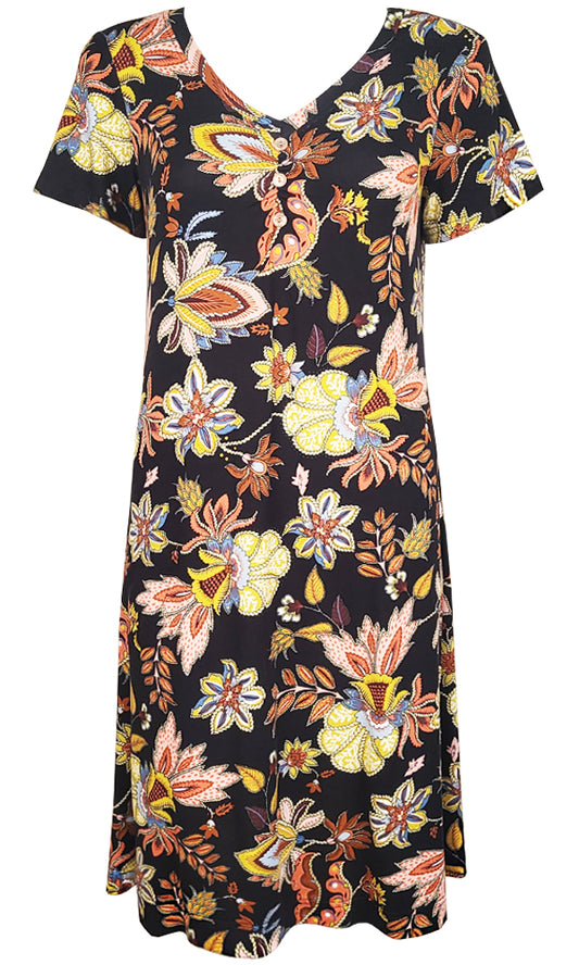 DELPHINE Lime Fleur Dress - FINAL SALE