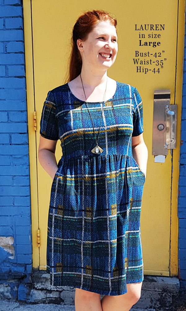 EFFIE Plaid Dress - FINAL SALE