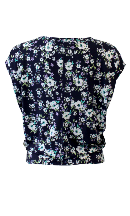 GEMMA Prairie Floral Slouch Tee (2 cols) - FINAL SALE